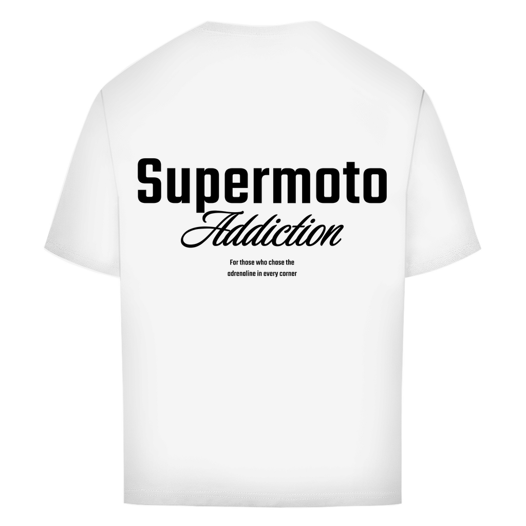 Basic Supermotoaddiction Oversized T-Shirt