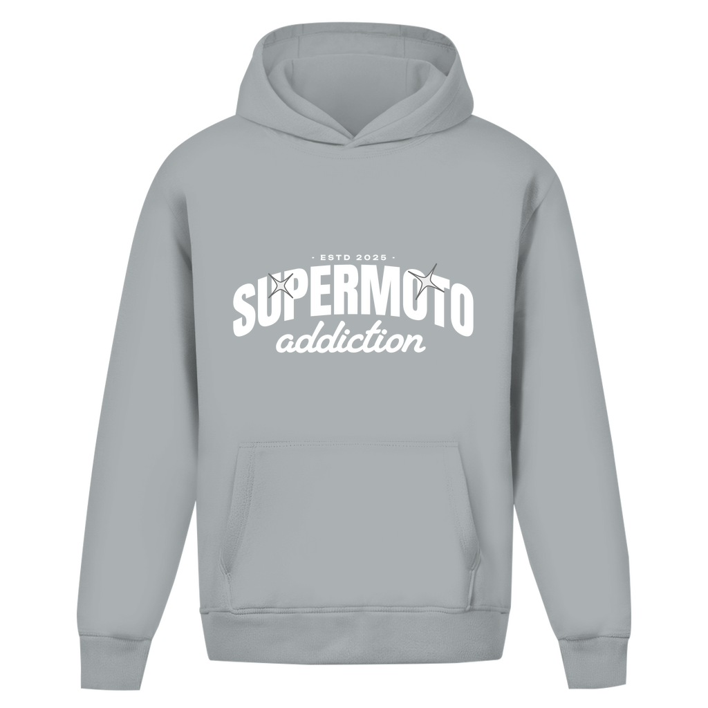Supermotoaddiction ESTD.2025 Oversized Hoodie