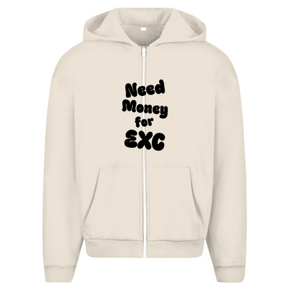 Oversized Zipper Need Money for EXC