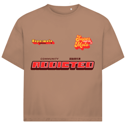 Oversized T-Shirt Retro Addiction