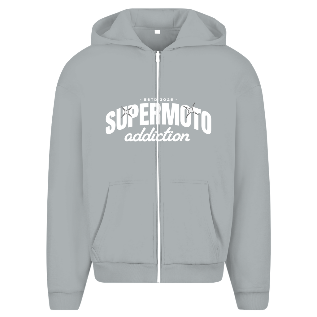Supermotoaddiction ESTD.2025 Oversized Zipper