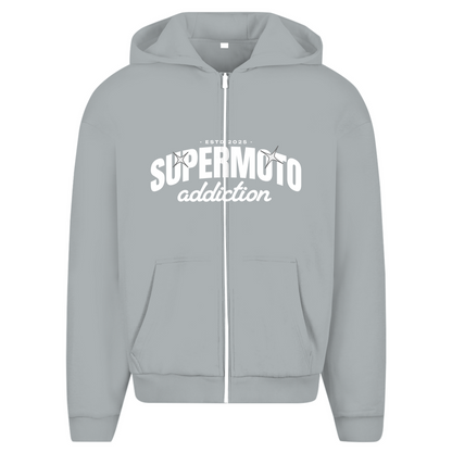 Supermotoaddiction ESTD.2025 Oversized Zipper