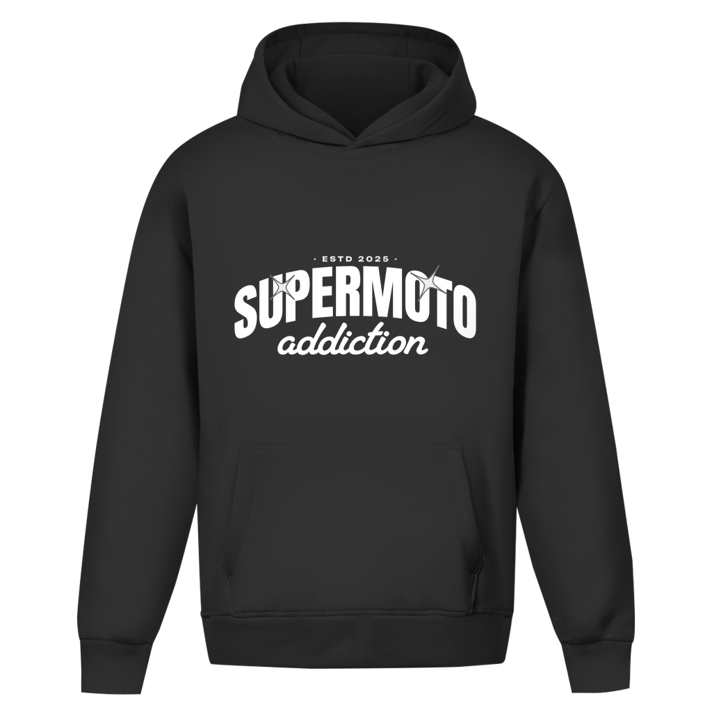 Supermotoaddiction ESTD.2025 Oversized Hoodie