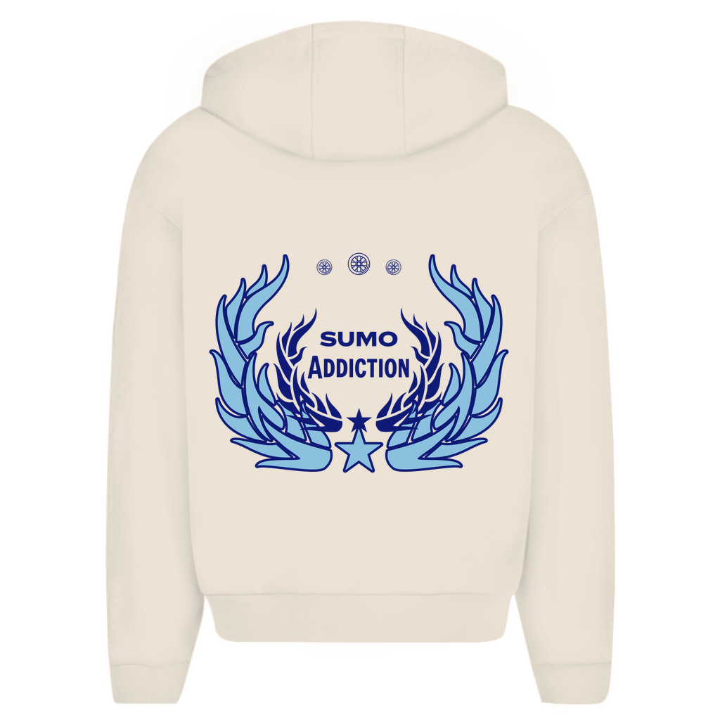 Oversized Zipper Sumo Addiction
