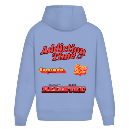 Oversized Hoodie Retro Addiction