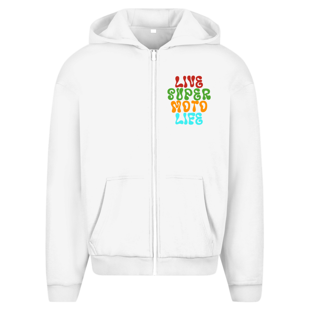 Oversized Zipper Live SM Life