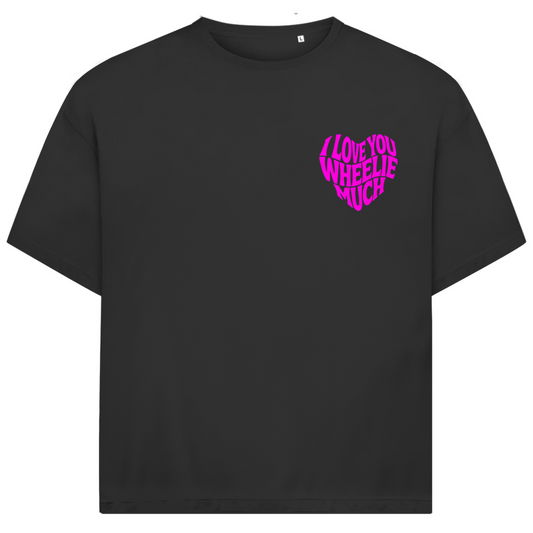 Oversized T-Shirt I Love you wheelie much