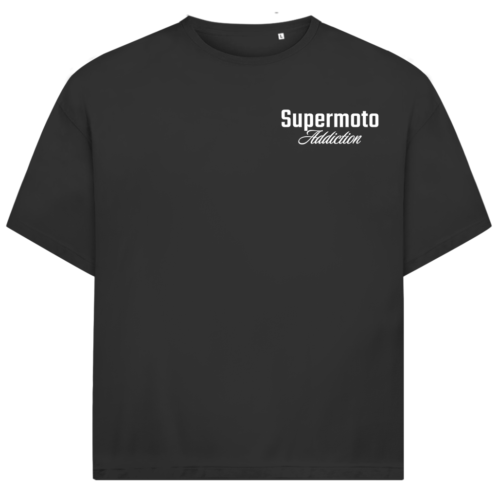 Basic Supermotoaddiction Oversized T-Shirt