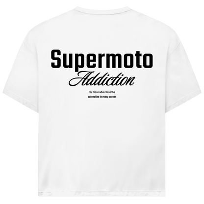 Basic Supermotoaddiction Oversized T-Shirt