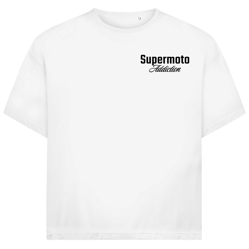 Basic Supermotoaddiction Oversized T-Shirt