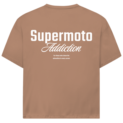 Basic Supermotoaddiction Oversized T-Shirt