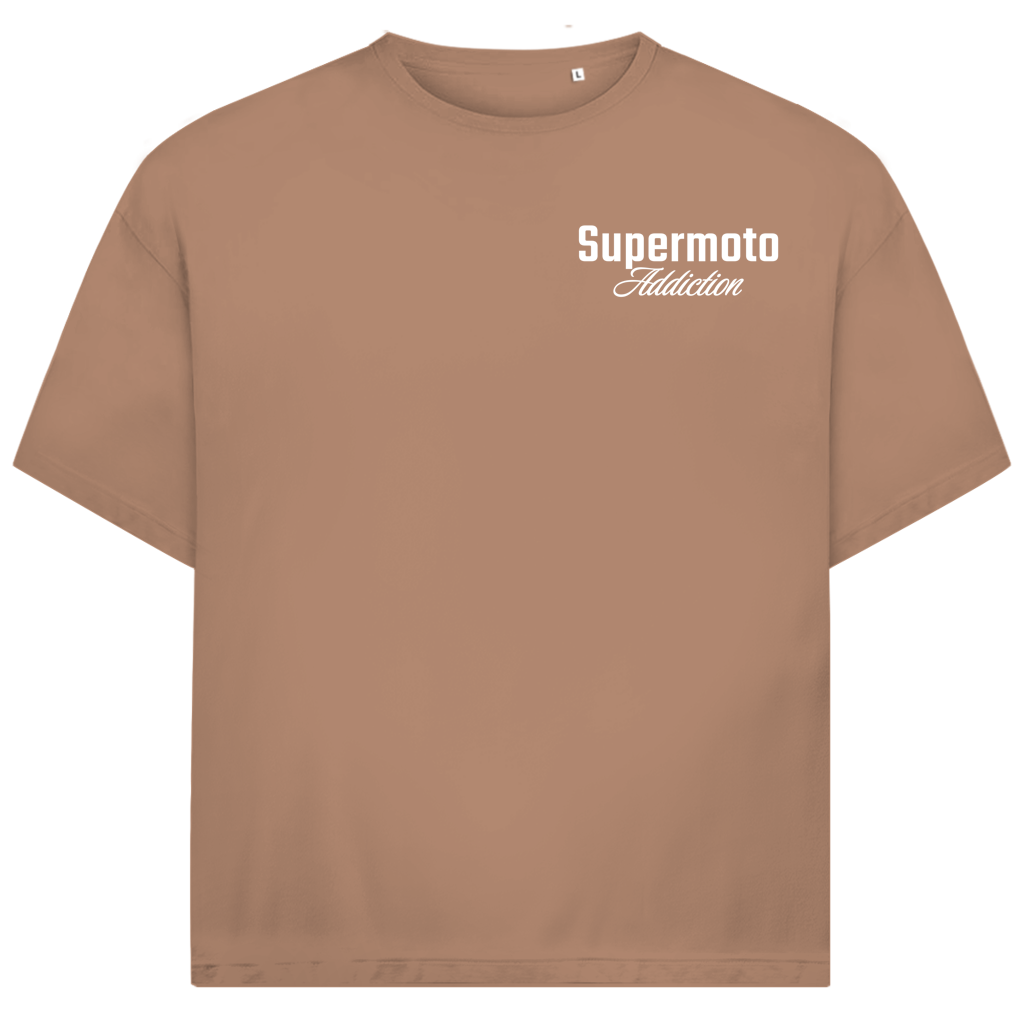 Basic Supermotoaddiction Oversized T-Shirt