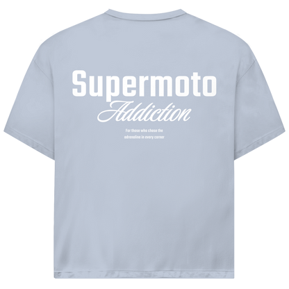 Basic Supermotoaddiction Oversized T-Shirt