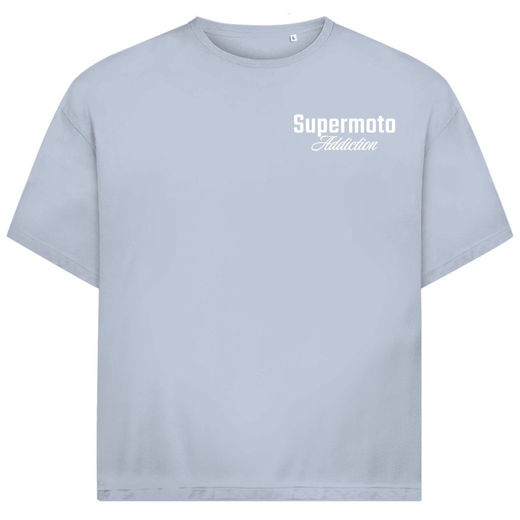 Basic Supermotoaddiction Oversized T-Shirt