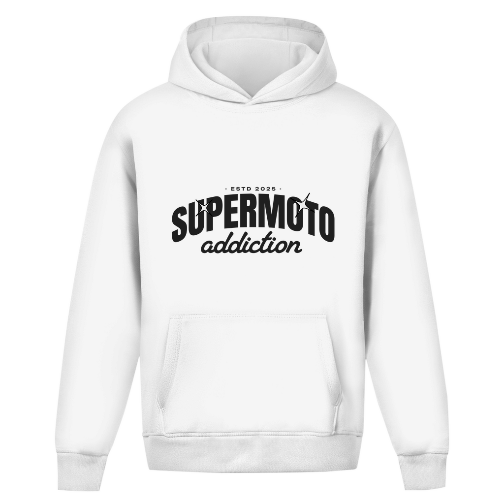 Supermotoaddiction ESTD.2025 Oversized Hoodie