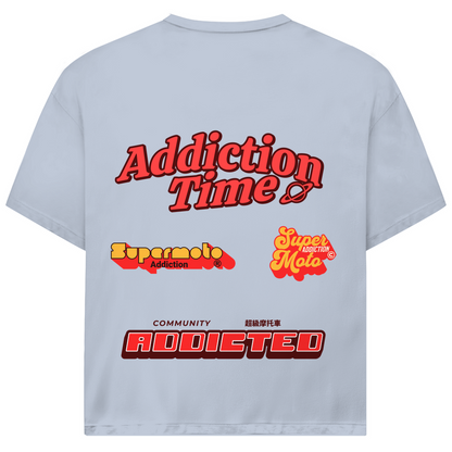 Oversized T-Shirt Retro Addiction