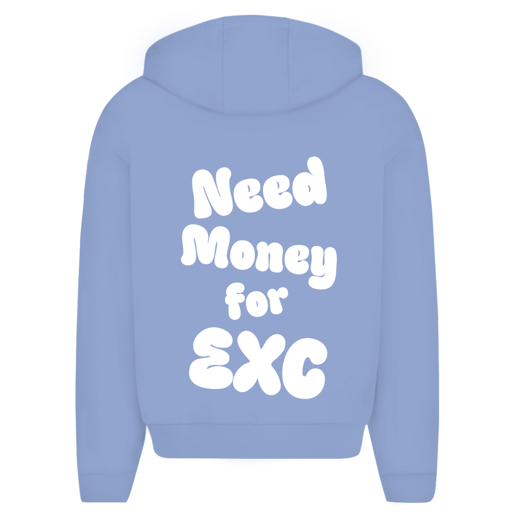 Oversized Zipper Need Money for EXC