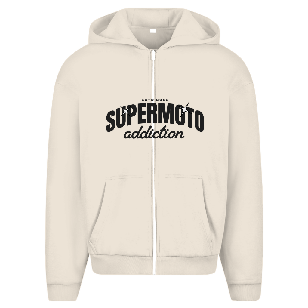 Supermotoaddiction ESTD.2025 Oversized Zipper