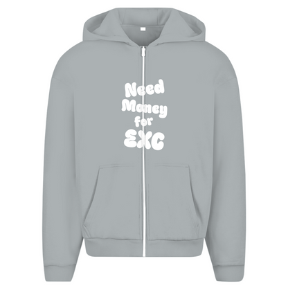 Oversized Zipper Need Money for EXC