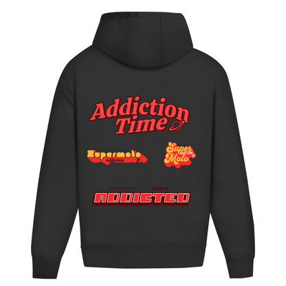 Oversized Hoodie Retro Addiction