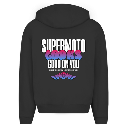 Oversized Zipper Supermoto LOOKS GOOD