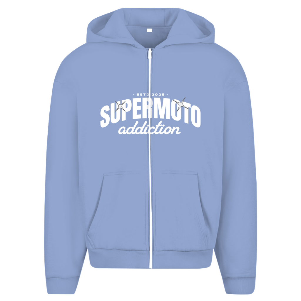 Supermotoaddiction ESTD.2025 Oversized Zipper
