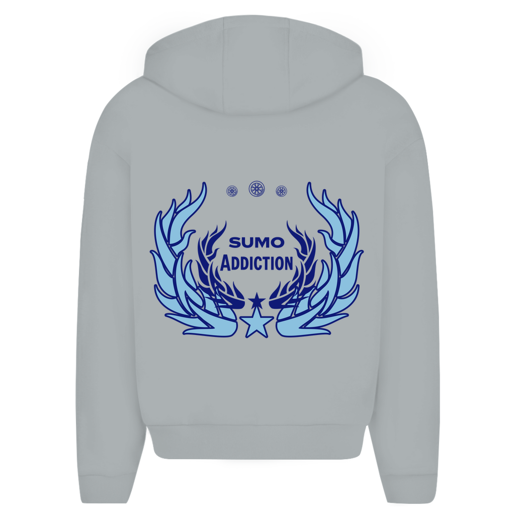 Oversized Zipper Sumo Addiction
