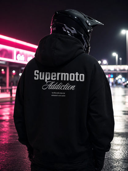 Basic Supermotoaddiction Oversized Zipper