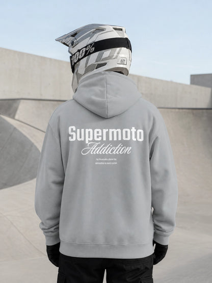 Basic Supermotoaddiction Oversized Zipper