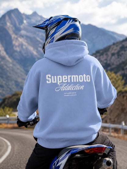 Basic Supermotoaddiction Oversized Zipper