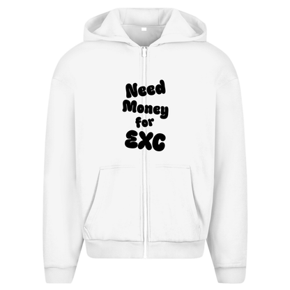 Oversized Zipper Need Money for EXC
