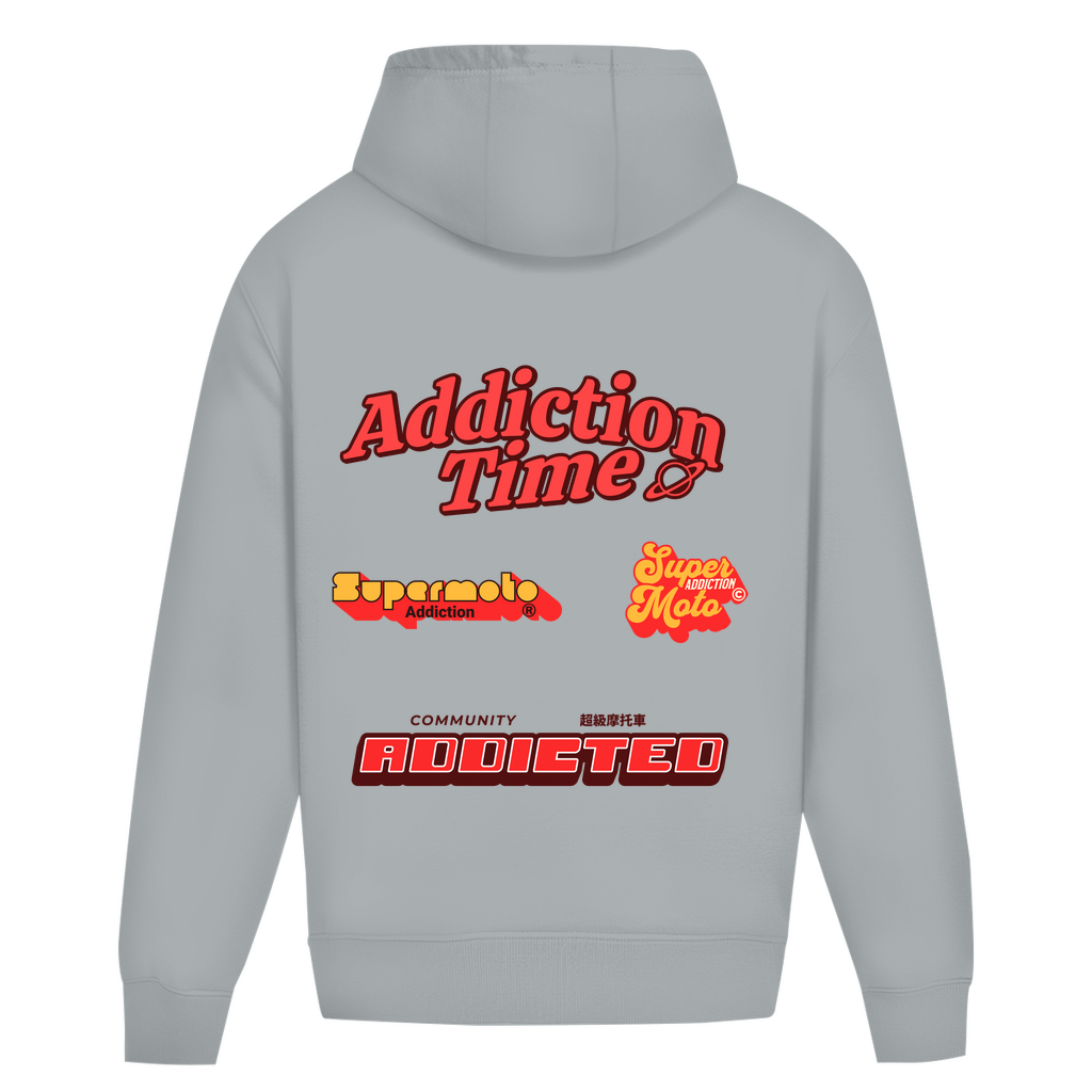 Oversized Hoodie Retro Addiction