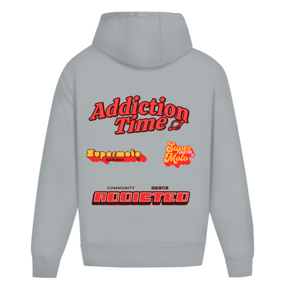 Oversized Hoodie Retro Addiction