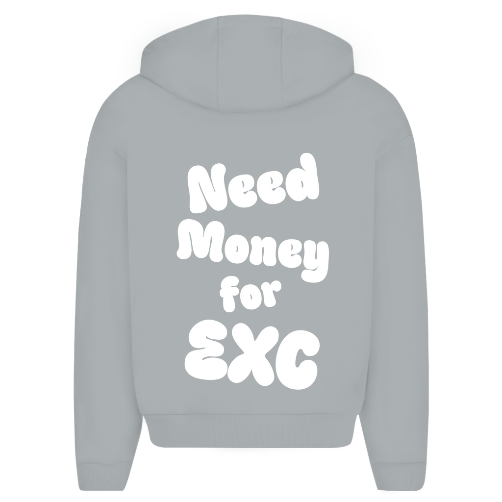 Oversized Zipper Need Money for EXC