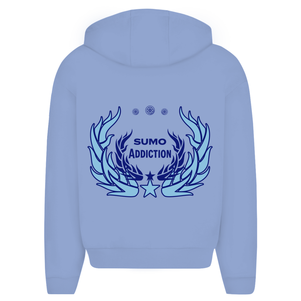 Oversized Zipper Sumo Addiction