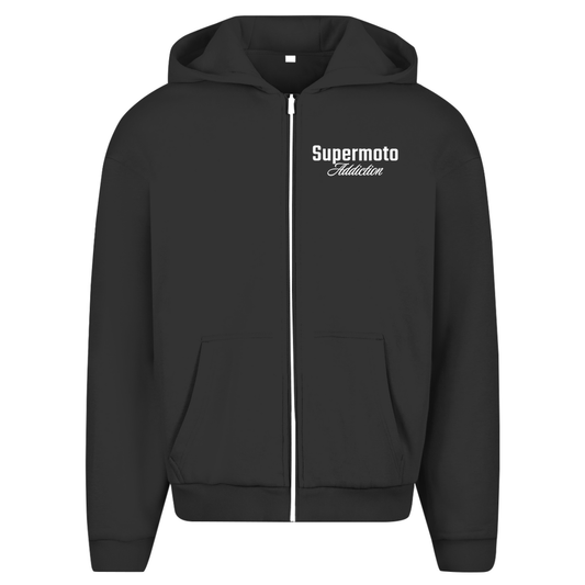 Basic Supermotoaddiction Oversized Zipper