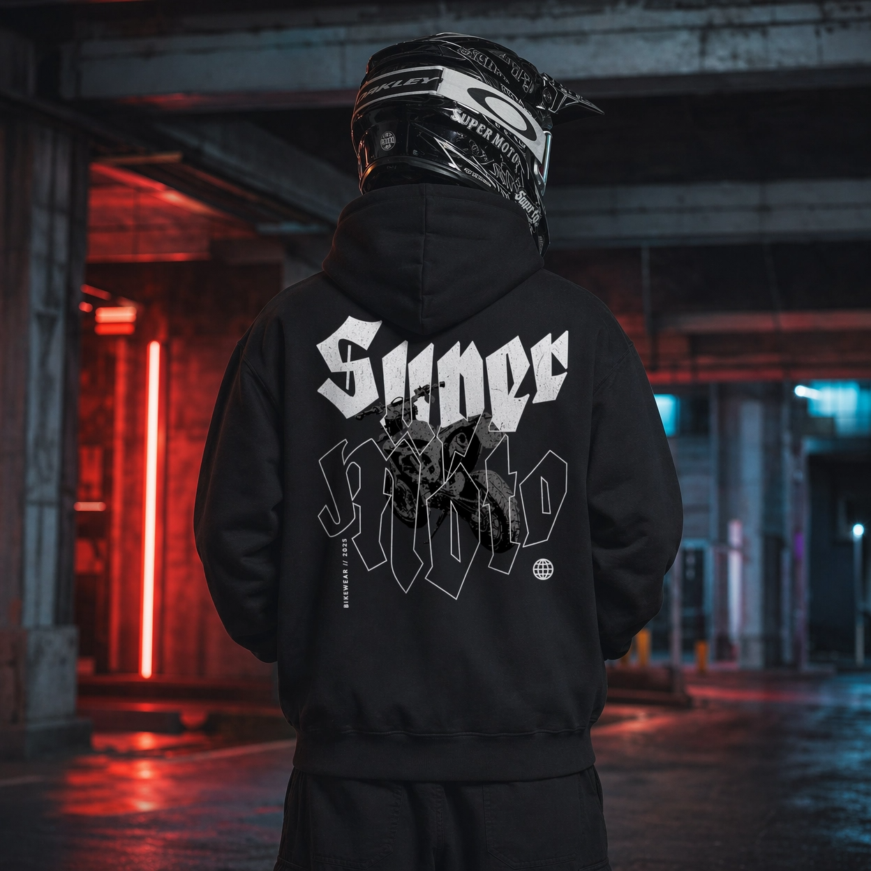 Supermoto Oversized Zipper